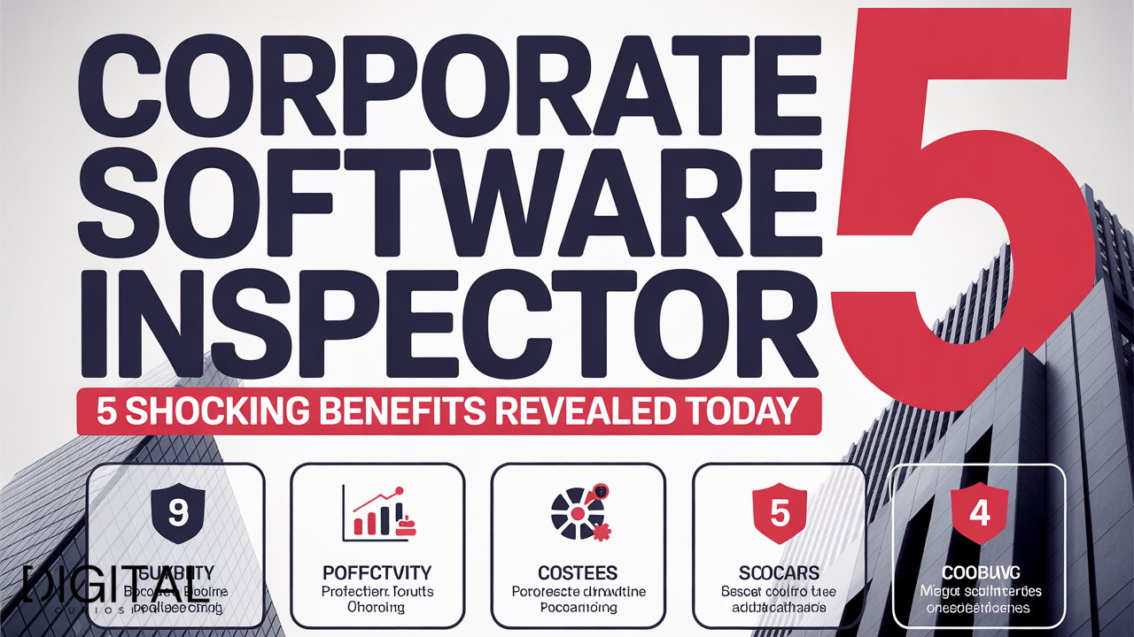 Corporate Software Inspector 5 Shocking Benefits Revealed Today