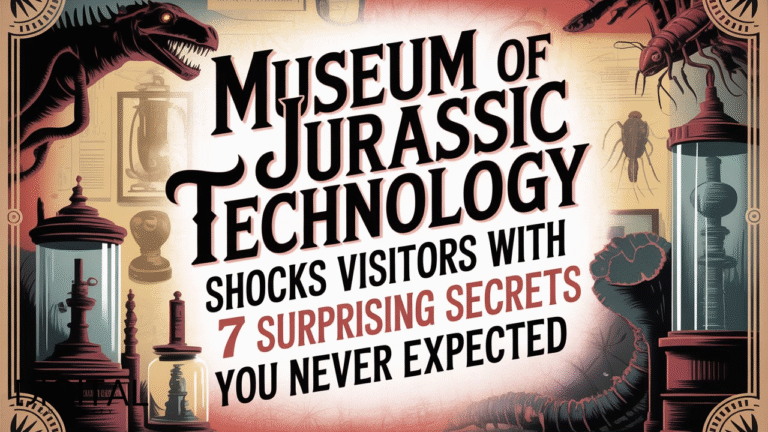 Museum of Jurassic Technology Shocks Visitors With 7 Surprising Secrets You Never Expected