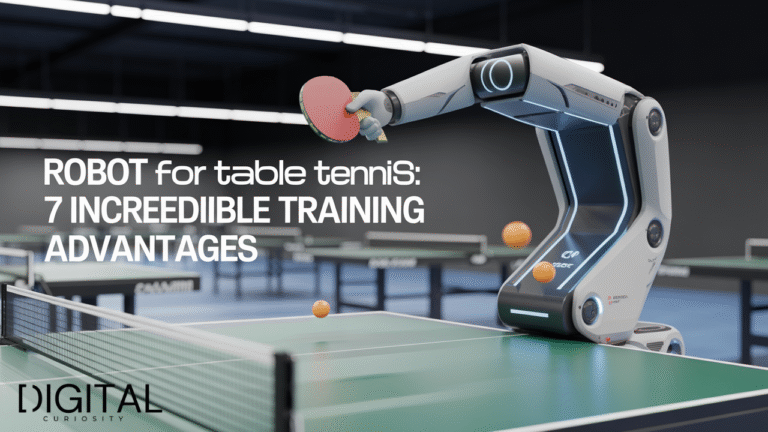 Robot for Table Tennis: 7 Incredible Training Advantages