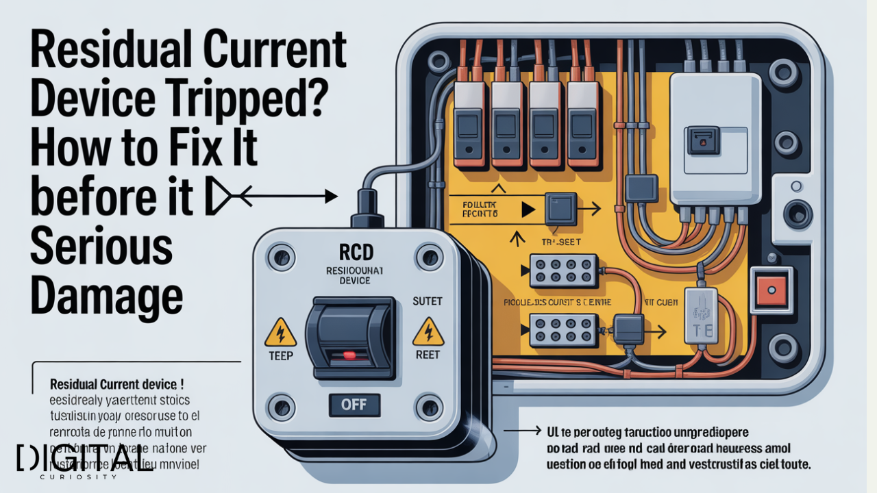 Residual Current Device Tripped? How to Fix It Before It Causes Serious Damage