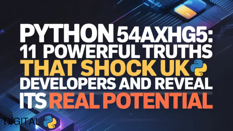 Python 54axhg5: 11 Powerful Truths That Shock UK Developers and Reveal Its Real Potential