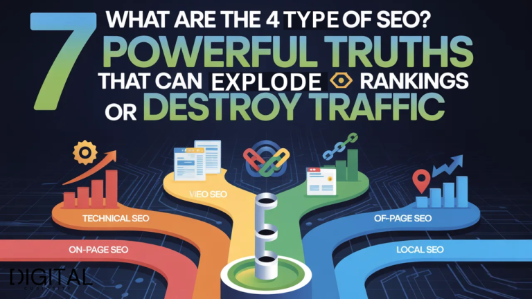 What Are the 4 Types of SEO? 7 Powerful Truths That Can Explode Rankings or Destroy Traffic