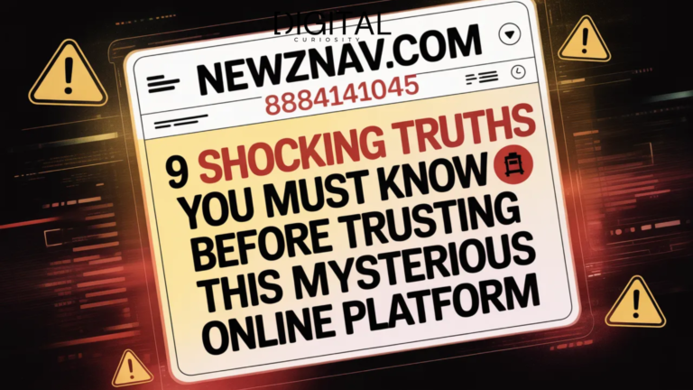 Newznav.com 8884141045: 9 Shocking Truths You Must Know Before Trusting This Mysterious Online Platform