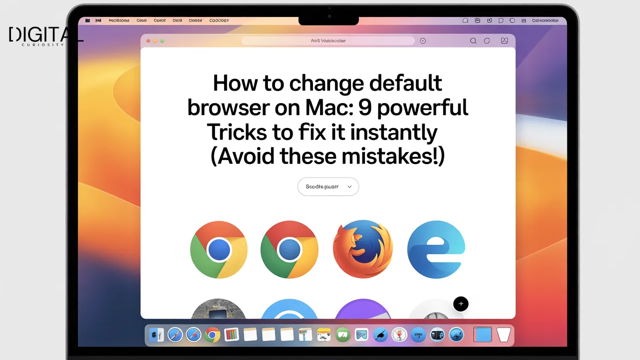 How to Change Default Browser on Mac: 9 Powerful Tricks to Fix It Instantly (Avoid These Mistakes!)
