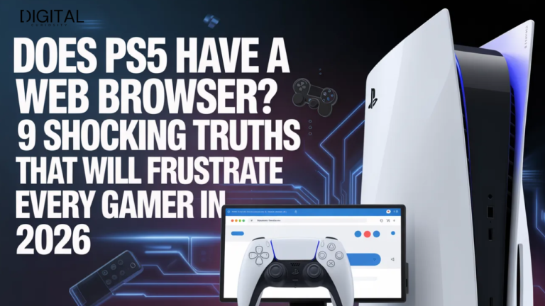 Does PS5 Have a Web Browser? 9 Shocking Truths That Will Frustrate Every Gamer in 2026
