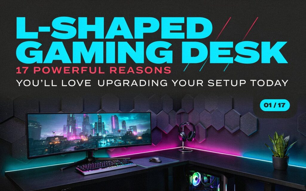 L Shaped Gaming Desk: 17 Powerful Reasons You'll Love Upgrading Your Gaming Setup Today
