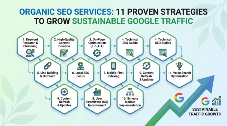 Organic SEO Services: 11 Proven Strategies to Grow Sustainable Google Traffic